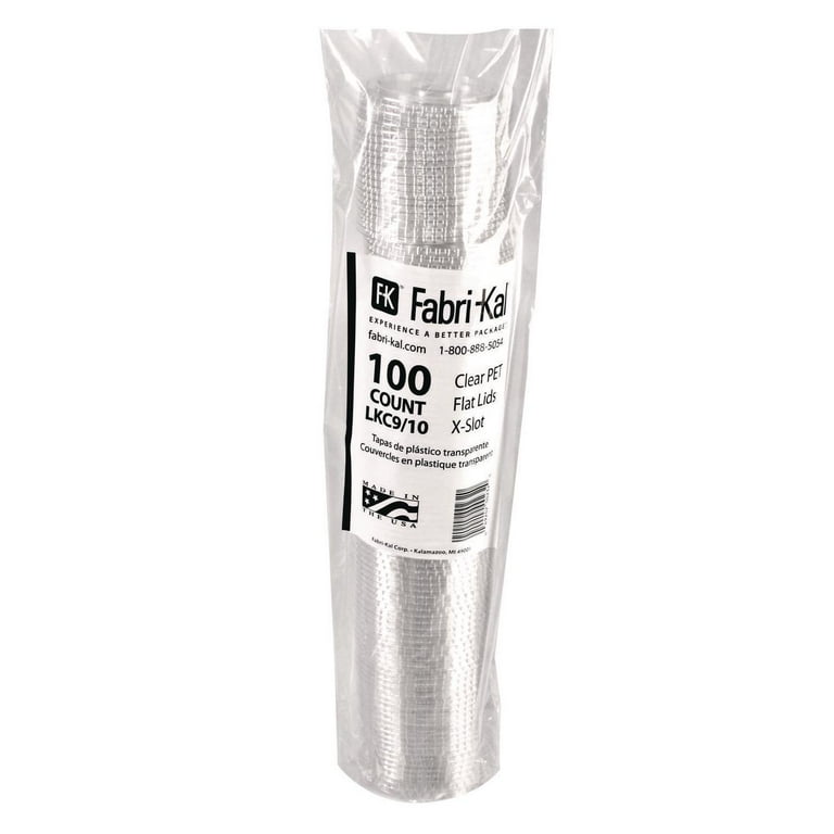Kal-Clear/Nexclear Drink Cup Lids, Straw X-Slot, Fits 9 to 10 oz Cold Cups, Clear, 2,500/Carton Kal-Clear/Nexclear Drink Cup Lids, Straw X-Slot, Fits 9 to 10 oz Cold Cups, Clear, 2,500/Carton