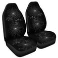 thumbnail image 2 of POLERO White Halloween Spider Web Print Front Only Car Seat Cover for Women Men, Washable Soft Thin Vehicle Seat Protector for Auto Sedan SUV Truck Accessories Set of 2, 2 of 6