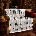 thumbnail image 3 of Stylish French Bulldog Faces Geometric Pattern, Playful Pet Portrait Pattern, Warm Flannel Blanket for Living Room and Bedroom, Dog Lovers Just Because Gift, Pet Lover Home Decor, 3 of 9