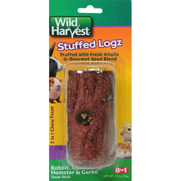 Wild Harvest Edible Log Stuffer Treat Stick for Small Animals