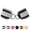 grey, variant on Minzimin Fitness Ankle Straps for Cable Machines, 2 Pack Comfortable Adjustable Padded Ankle Wrist Cuffs, Kickback Glute Workouts for Men Women