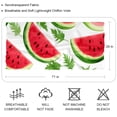 thumbnail image 2 of Watermelon Chic Chiffon Yarn Head Scarf - Translucent Light and Breathable Silk Chiffon Scarf for Women - 180*73 Size Elegant Fashion Accessory, 2 of 6