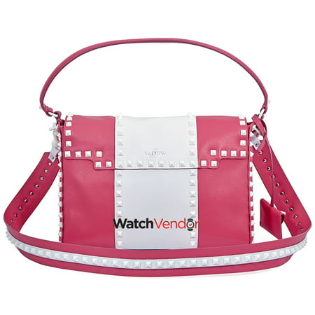 Valentino Rockstud Shoulder Bag- Bright Pink | Walmart Canada