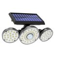 thumbnail image 1 of Security Lights Motion Outdoor Black ABS Plastic Solar Flood Lights Outdoor with 6-8H, 1 of 2