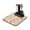 White-269, variant on Psychedelic Trippy Mushroom Coffee Bar Mat, Absorbent Diatom Mud Dish Drying Pad with Gothic Aesthetic Fungi, Magical Forest Mushroom Kitchen Decor