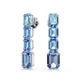 thumbnail image 2 of Pendientes Swarovski Millenia Drop Octagon Azul Rodiado, 2 of 5