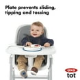 thumbnail image 4 of OXO TOT Stick & Stay Suction Divided Plate, Navy, 4 of 8