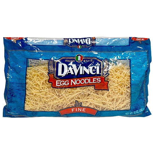 DaVinci Fine Egg Noodles, 12 oz (Pack of 12)