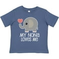 thumbnail image 3 of Inktastic My Nona Loves Me Grandchild Boys or Girls Toddler T-Shirt, 3 of 5