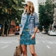 thumbnail image 4 of Fotbe Construction Trucks Vestido de Verano sin Mangas para Mujer – Vestido Midi Línea A, Estilo Camiseta Floral, Vestido Playero Casual y Fluido, 4 of 7