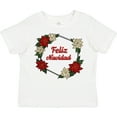 thumbnail image 3 of Inktastic Feliz Navidad Poinsettia Boys or Girls Toddler T-Shirt, 3 of 5