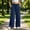 Navy, variant on Njagoc3 Palazzo Pants for Women Casual Drawstring High Waisted Lounge Pants Fitted Wide Leg Trousers with Pockets