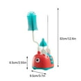 thumbnail image 3 of Nilvkv Baby Bottle Brush, Nipple Cleaning Brush, Straw Brush, Long Handle, Three in One Cup Brush, Cleaning Set, 3 of 5