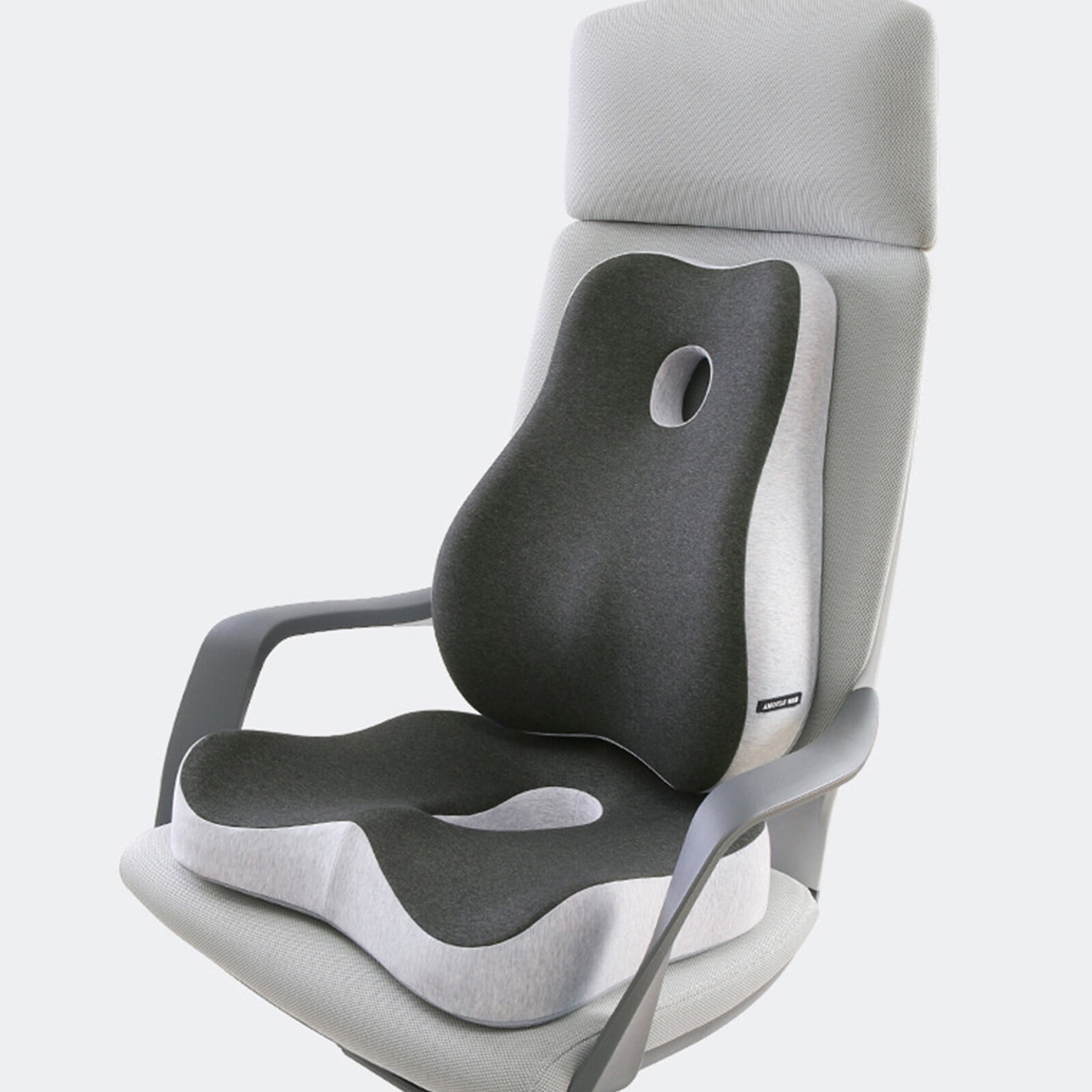 Oenbopo Memory Foam Seat Chair Cushion for Relieves Back Sciatica Pain Tailbone Pain Coccyx Degenerating Disc Orthopedic Osteoarthritis Prostate Cushion Low Back Pain Cushion Hip Shaping