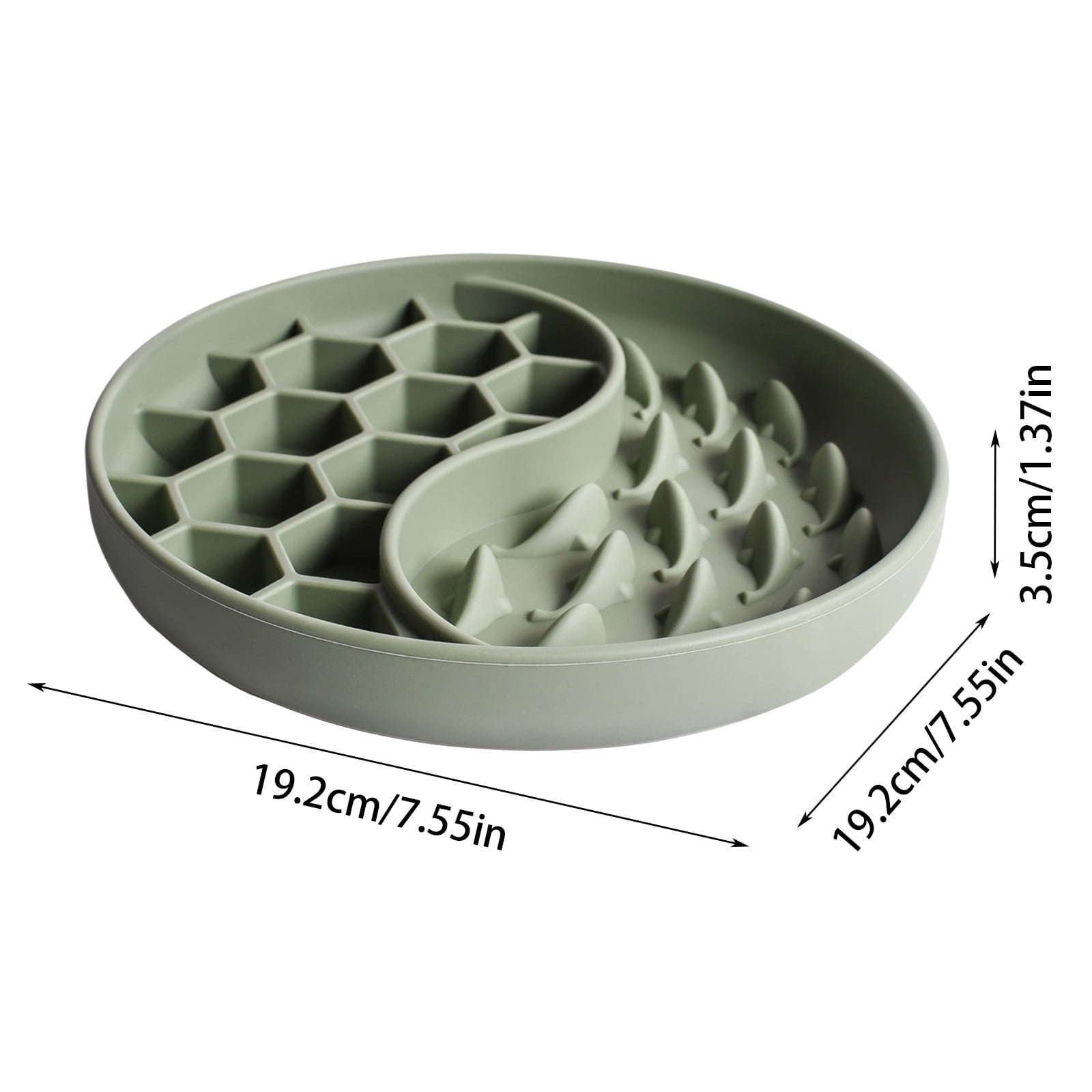 Schling Napf Für Hunde Katzen I Slow Feeder I Leckmatte Hund Mit Großem Saugnapf I Schleckmatte Katze Für Nassfutter Trockenfutter High-quality