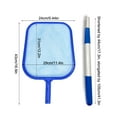 thumbnail image 3 of Pool Skimmer Net With 3-Section Telescopic Aluminum Alloy Pole, Fast Connection Installation, Used For Cleaning Swimming Pools And Salvaging Pool Water Garbage, 3 of 8