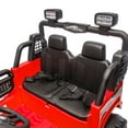 thumbnail image 3 of 24V Two-seater Kids Ride On Electric Truck Car W/Parents Control,2wd,Four-wheel Suspension, 8.66in Ground Clearance, LED & Searchlights, Bluetooth, Music, Provide 3.11-4.97MPH Speed For Kids Aged 2-6, 3 of 27
