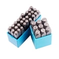 thumbnail image 3 of High Hardness Steel Number Ball Pein Hammer Hand Punch Metal Stamp Set for Mold Jewel Making Die, 3 of 4
