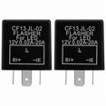 thumbnail image 4 of 2PC 12V 3Pin Car Flasher Relay CF13 JL-02 Fix LED Light Indicator, 4 of 5