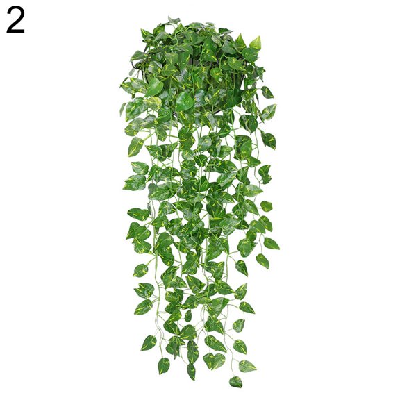 95cm Artificial Ivy Garland,Ivy Garland Fake Vines Leaf Garland UV Resistant Green Leaves Fake Plants Hanging Vine Plant for Wedding Party Garden Wall Decoration