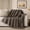 Mocha Brown, variant on EVERGRACE Modern Checkered Chenille Throw Blanket, Soft Cozy Plaid Knitted Blanket for Sofa & Couch, Decorative Knit Throw for Bed and Living Room, Olive Green, 50" x 60"