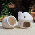 thumbnail image 6 of Ceramics Aquarium Decoration Shrimp Fish Hatch Hiding Shelter Pottery Landscaping House Fish Spawn Clay Pot Aquarium Accessories, 6 of 10