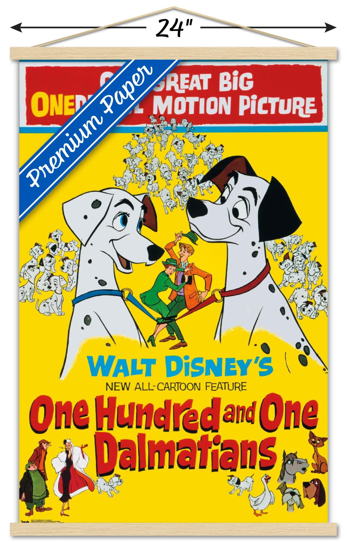 101 Dalmatians Movie Poster