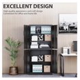 thumbnail image 5 of Metal Storage Cabinet with 3 Adjustable Shelves,Garage Storage Cabinet with Lock,Black Metal Cabinet with Locking Doors,Steel Cabinet 4 Doors,71" Lockable Storage Cabinet for Garage,Home,Office, 5 of 5