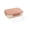 Khaki, variant on Bento Box for Adults - Portable, Lightweight, Easy to Carry Meal Holder with Spoon & Fork, Durable, Leak-Proof,Pink