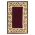 thumbnail image 1 of Ruby 8979 Ruby Floral Border size - 3 ft.3 Inches by 5 ft.3 Inches, 1 of 2