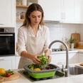 thumbnail image 3 of zhangmingg Kitchen Strainer with Extended Handle for Efficient Fruit Berry and Vegetable Washing, 3 of 5
