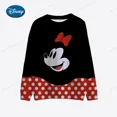 thumbnail image 3 of Suéteres Harajuku, ropa de calle, sudaderas con estampado de Disney Mickey Minnie, dibujos animados Y2K para mujer, ropa de calle de otoño, sudaderas para mujer, 3 of 5