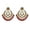 Red, variant on Boho Ball Tassel Dangle Large Earring for Women Girls Oversize Rhinestone Crystal Bohemian National Style Chandelier Statement Beaded Jhumka Bollywood Drop Stud Vintage Indian Jewelry