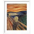 thumbnail image 2 of Art.com The Scream Art Print by Edvard Munch, White Frame Wall Art, 17" x 21", 2 of 5