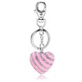 thumbnail image 1 of Cute Tiny Heart Teddy Rabbit Keychain For Women Girl Cartoon Anime Key Chain On Bag Jewelry Gift for the Year of the Rabbit, 1 of 5