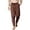 Brown, variant on Mens Travel Pants Laced Trousers Sailor Casual Pants Historical Long Leggings Long Pants