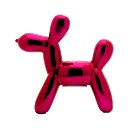 UPC: 0659424990734 | Interior Illusions Plus Plum Mini Balloon Dog Bank 7.5 tall