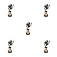 thumbnail image 2 of Cateissary Portavelas de patrón clásico con imágenes vívidas para la decoración de Halloween Decoración de velas B Type2 NO2, 2 of 6
