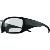 I-Form Lava Black Frame Safety Glasses with Clear Lenses IF110-11