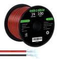 thumbnail image 1 of Cable eléctrico de 14 AWG, 100 pies/30 m, 2 conductores, rojo y negro, 1 of 4
