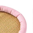 thumbnail image 3 of Pet Cooling Mat Summer Waterproof Breathable Soft Comfortable Hand Woven Cat Cool Rattan Pad for Indoor, 3 of 5