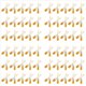thumbnail image 1 of 120 Piezas Juego de Brochas para Pintar con Manejar de Madera, Brocha para Limpiar y Quitar el Polvo, Brocha para Pintura Brillante, Brocha para Aceite, 1 of 7