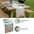 thumbnail image 5 of Easter Table Runner - 72 Inch Long, Kitchen Dining Table Runner Dresser Scarves, Spring Watercolor Eggs Country Tulip Flower Plant Farmhouse Decor for Coffee Tables Wedding Party Banquet, 5 of 8