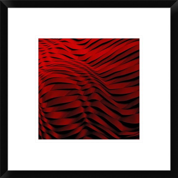 Global Gallery Gilbert Claes 'Woven Wave' Framed Wall Art