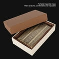 thumbnail image 4 of Double Sided Spring Clip Open Brass, Vintage Bronze Metal  Box Double Sided Spring Clip  Case  Pocket Holder For 20, 4 of 8