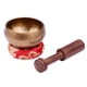 thumbnail image 2 of Conjunto de cuencos tibetanos ammoon con cuenco de sonido de metal hecho a mano de 8 cm/3 pulgadas, cojín suave y mazo de madera para meditación, sanación de chakras, yoga y relajación., 2 of 6