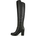 thumbnail image 2 of Naturalizer Women's Kyrie Over The Knee Boots Black Leather 7.5W, 2 of 5