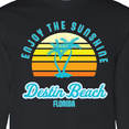 thumbnail image 4 of Inktastic Summer Enjoy the Sunshine Destin Beach Florida in Blue Long Sleeve T-Shirt, 4 of 5