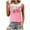 Pink-1, variant on Youyipin Women Summer Tank Tops 2025 Pleated High Neck Tops Loose Fit Flowy Dressy Tunic Sleeveless Shirts Going Out Tops For Women