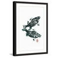 thumbnail image 2 of "Fish Reflection" Framed Painting Print, 2 of 5